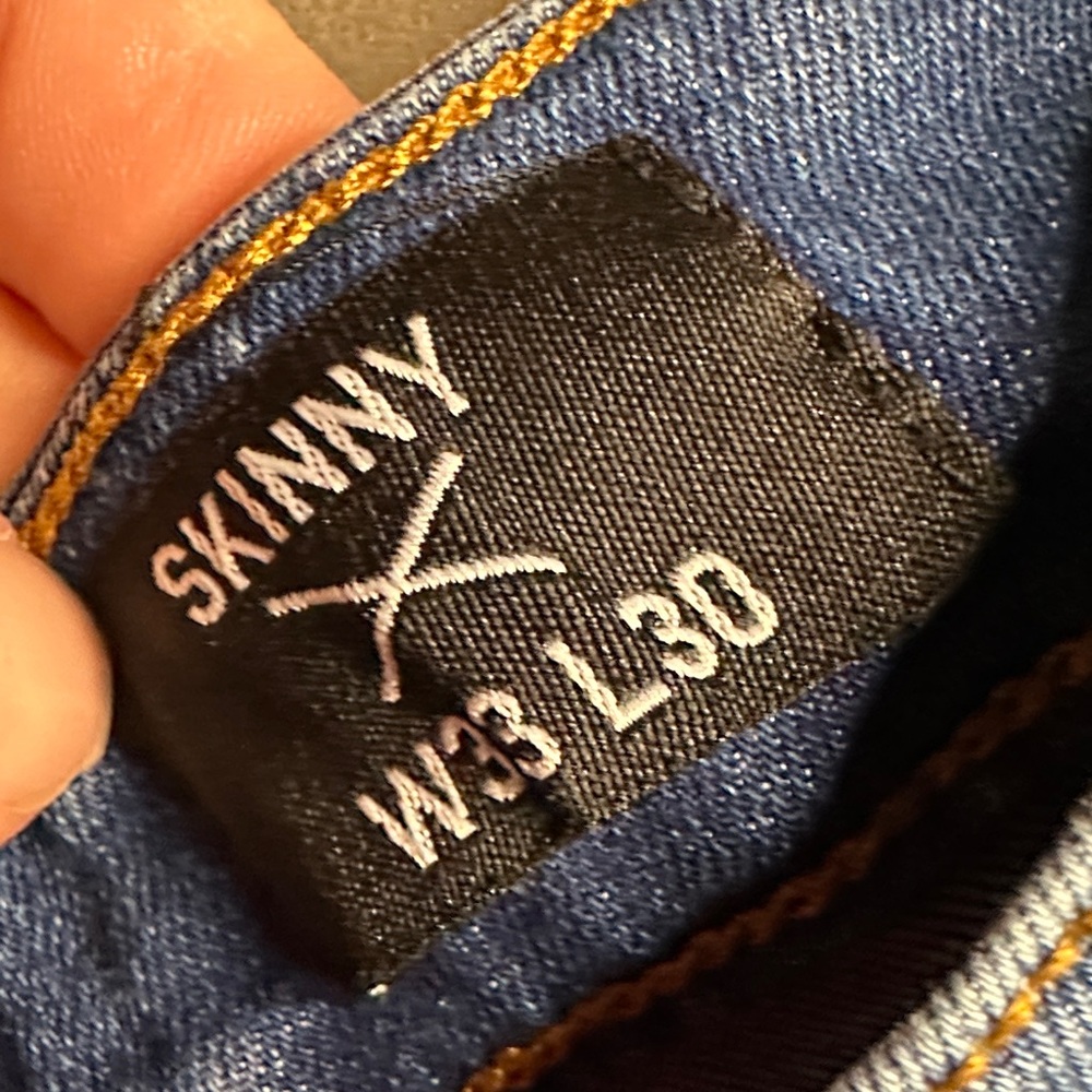 Ring of Fire Men's Denim Slim Jeans 33x30 - Picture 3 of 11